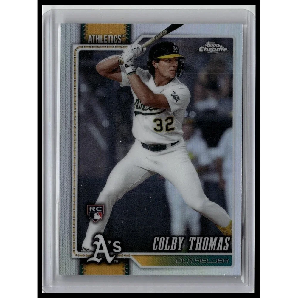 2026 Topps Chrome Colby Thomas #147 Athletics Refractors Rookie